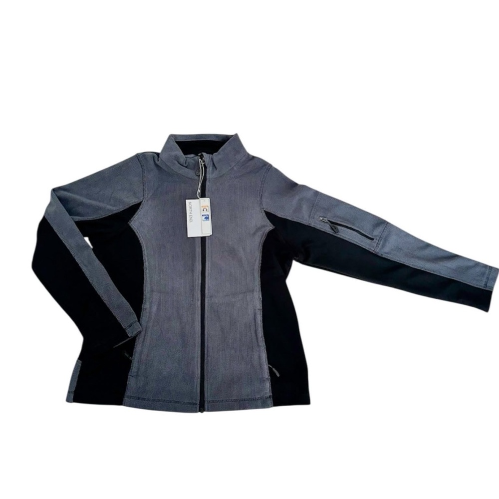 Women's Black and Gray Jacket